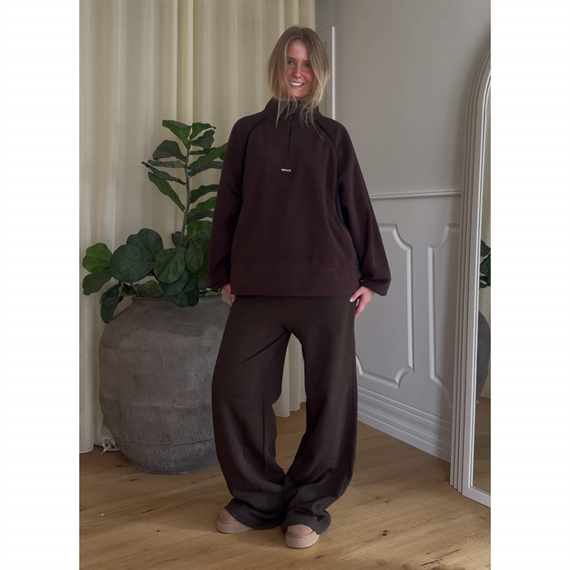 Rotate Fleece Half Zip Jakke, Molé 